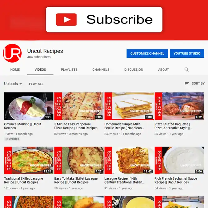 Uncut Recipes Youtube