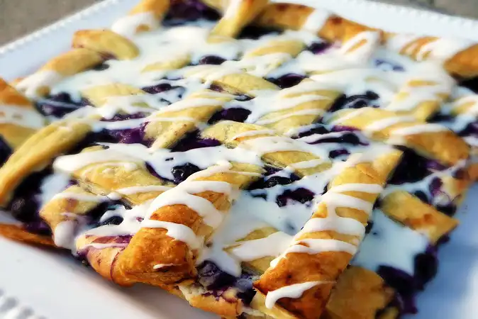 Apple and Blueberry Danishes Recipe