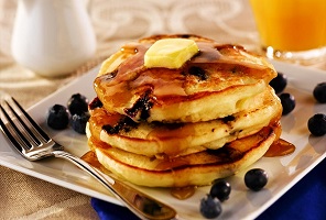 American Blueberry Pancakes Recipe