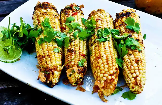 Corn with Chili Lime Butter