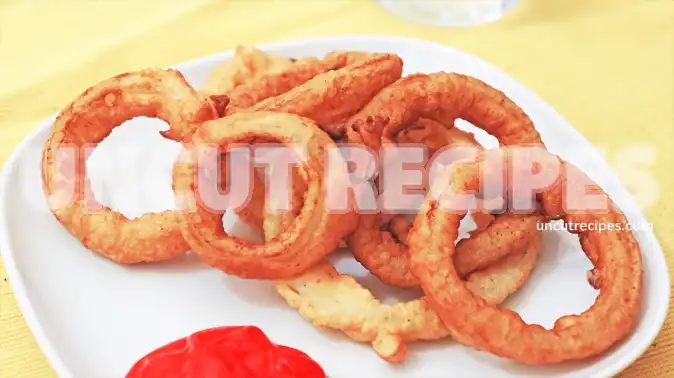 Milk Battered Onion Rings