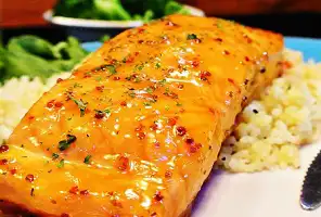 Mustard Glazed Salmon