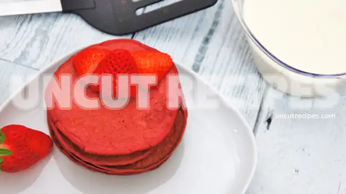 Red Velvet Pancakes