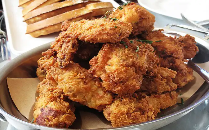 Tom's Fried Chicken in a Basket Recipe