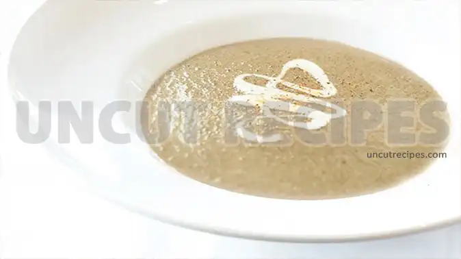 French Mushroom and Parmesan Soup with Chive Crème Fraîche Recipe French Mushroom and Parmesan Soup with Chive Crème Fraîche Recipe