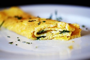 French Omelette with Fresh Herbs Recipe