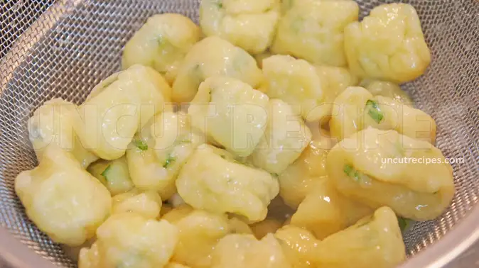 Gnocchi with Butter and Sweet Basil - 10