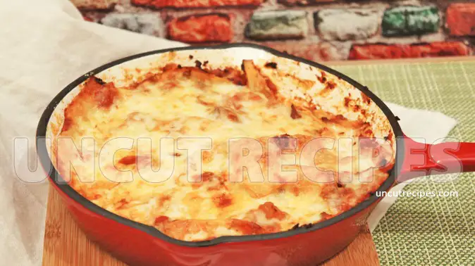 Easy To Make Skillet Lasagne Recipe