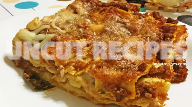 Lasagne Recipe | Italian Recipes | Uncut Recipes