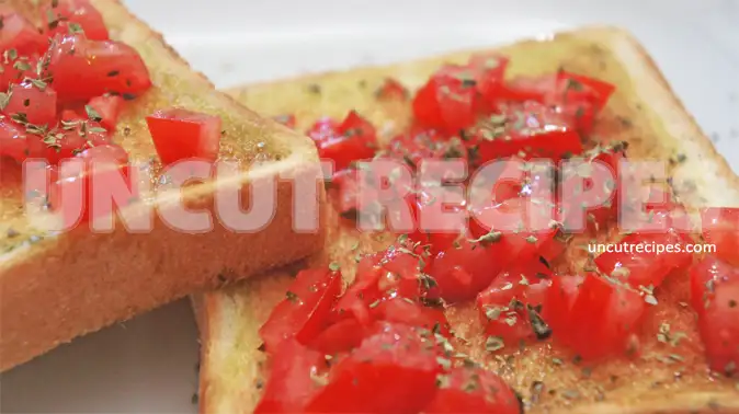Lazy Bruschetta