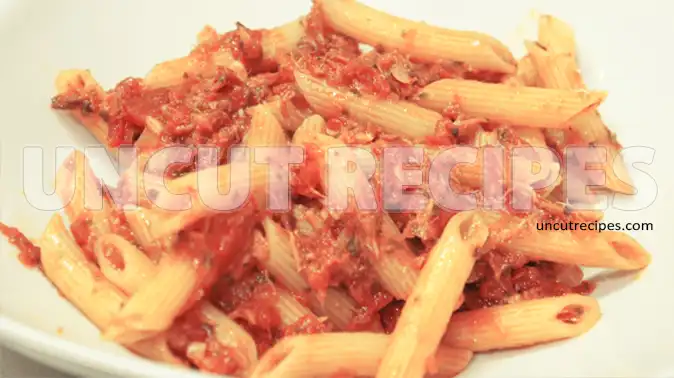 Penne Tuna and Oregano