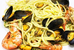 Italian Spaghetti allo Scoglio ( Seafood Spaghetti ) Recipe