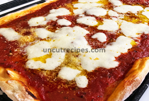Italian Traditional Homemade Pizza Recipe