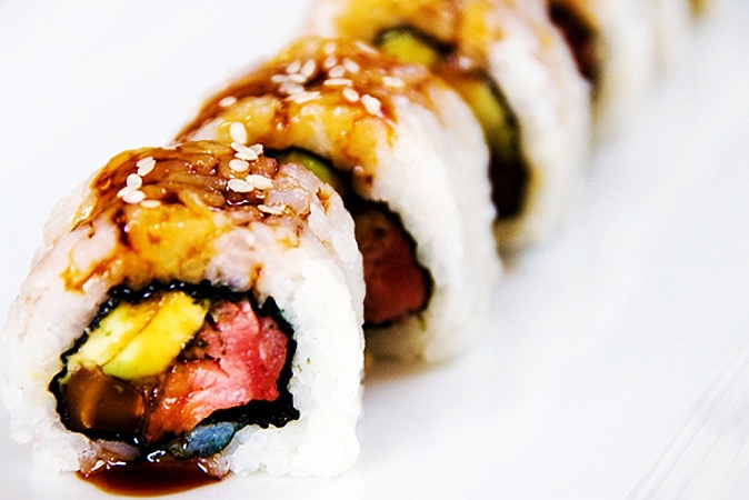 Japanese Beef Roll Sushi Recipe