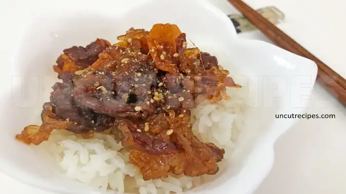 Japanese Beef Shigureni Recipe ( 牛肉 しぐれ煮 )