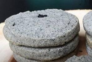 Japanese Black Sesame Cookies Recipe ( 黒胡麻クッキー )