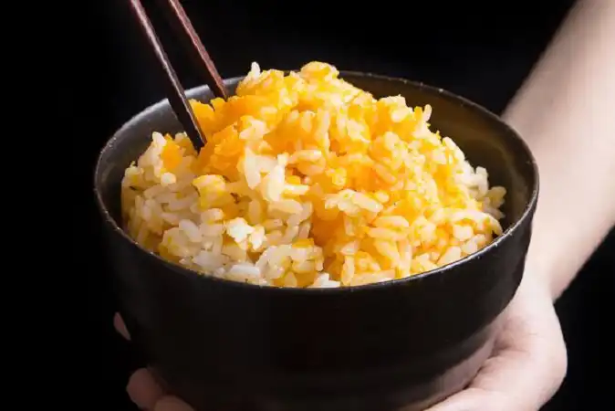Japanese Kabocha Gohan Recipe ( Kabocha Squash Rice Recipe かぼちゃご飯 )
