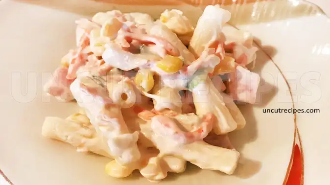 Japanese Macaroni Salad Recipe ( マカロニサラダ )