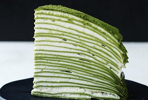 Japanese Matcha Mille Crepe Cake Recipe ( 抹茶ミルクレープケーキ )