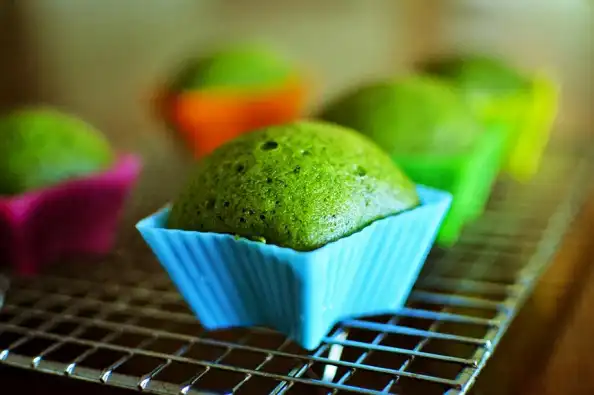 Japanese Matcha Mushipan ( 抹茶蒸しパン 作り方 ) Recipe