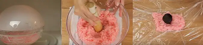 Japanese Sakura Mochi Recipe ( 桜餅 ) - 02