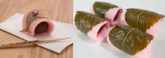 Japanese Sakura Mochi Recipe ( 桜餅 ) - 03