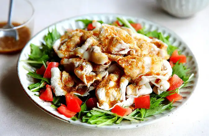 Japanese Shabu Shabu Salad ( しゃぶしゃぶサラダ ) Recipe