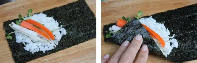 Temaki Sushi ( 手巻き寿司 ) Recipe - 02