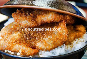 Japanese Tonkatsu with Rice ( とんかつと白米 ) Recipe