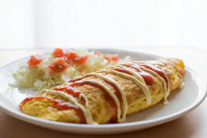 Japanese Traditional Omurice Recipe ( オムライス )
