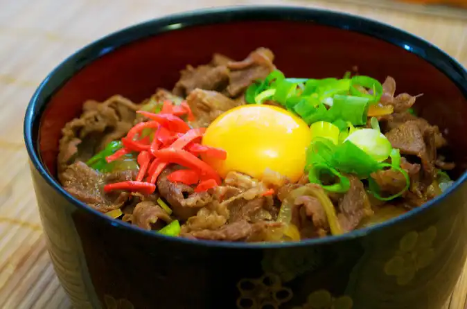Japanese Tsukimi Gyudon ( 月見牛丼 ) Recipe