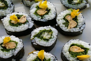 Japanese Tuna Sushi with Rocket Recipe