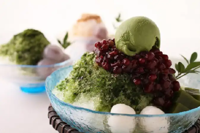 Japanese Ujikintoki Green Tea Shaved Ice ( 宇治金時 ) Recipe