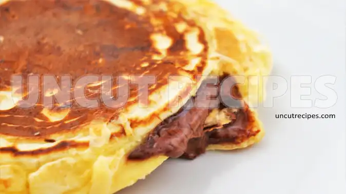 Nutella Filled Pancakes Recipe