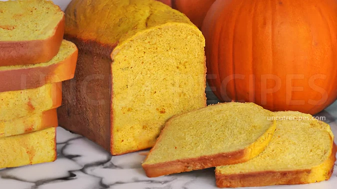 Bread Machine Pumpkin Yeast Bread - 02