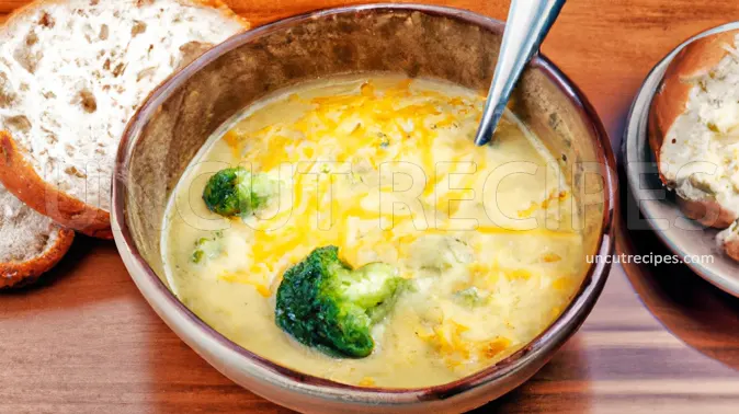 Broccoli Cheese Soup Recipe - 02 Broccoli Cheese Soup Recipe - 02