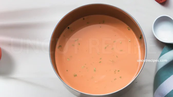 Rich and Creamy Tomato Basil Soup Recipe - 05