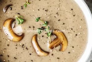 Roasted Mushroom Soup Recipe