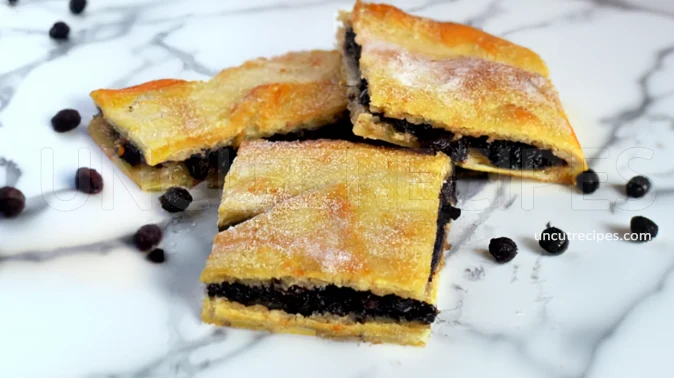 Traditional Scottish Fruit Slice Recipe ( Fly Cemetery Recipe ) - 02