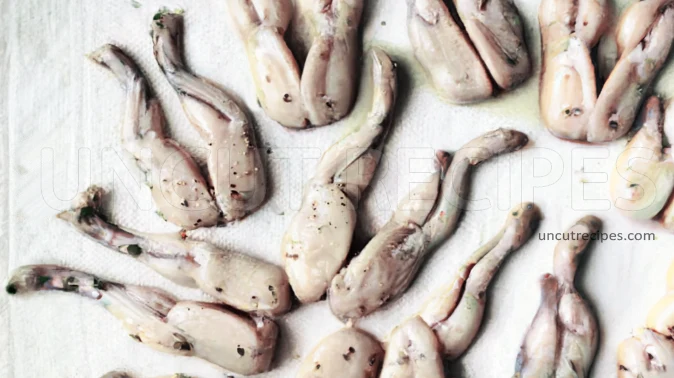 Sautéed Frogs' Legs Recipe ( Cuisses de Grenouille à la Provençale ) - 04