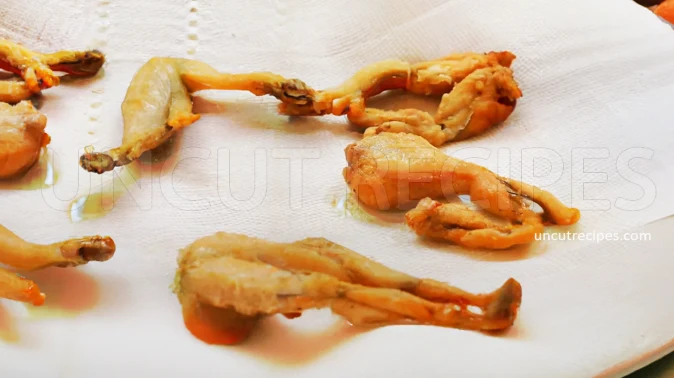 Sautéed Frogs' Legs Recipe ( Cuisses de Grenouille à la Provençale ) - 07