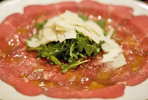 Beef Carpaccio with Parmesan and Rocket Recipe
