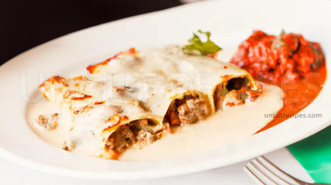 Cannelloni with Meat Recipe - 02 Cannelloni with Meat Recipe - 02