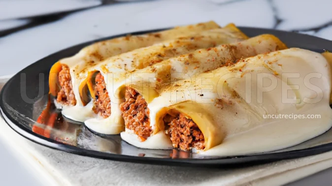 Cannelloni with Meat Recipe - 10 Cannelloni with Meat Recipe - 10