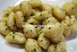 Gnocchi with Butter and Sweet Basil Recipe