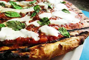 Grilled Pizza Margherita Recipe