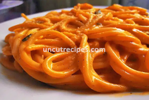 Pasta with Carrot Sauce Recipe