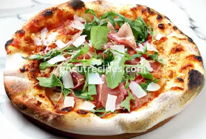 Pizza with Prosciutto and Rocket Recipe