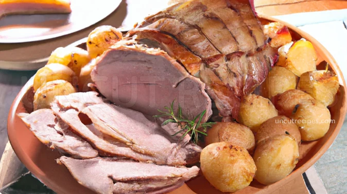 Roasted Veal with Potatoes Recipe