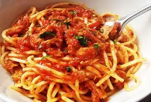 Spaghetti with Tuna Sauce Recipe